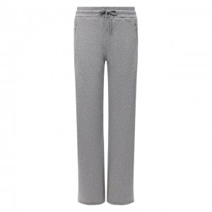 Хлопковые брюки Dries Van Noten. Цвет: серый