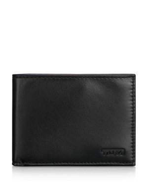 Двойной кошелек-бумажник Tumi, цвет Black TUMI