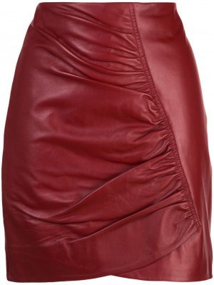 Короткая юбка Taylor со сборками Robert Rodriguez Studio. Цвет: красный