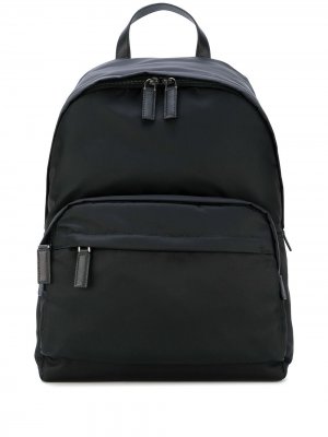 Рюкзак с логотипом Prada. Цвет: черный