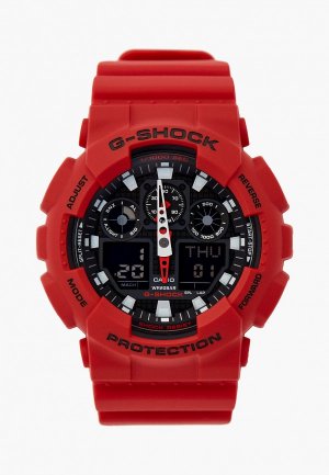 Часы Casio GA-100B-4A. Цвет: красный