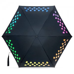 Зонт suck uk, compact colour change UK FD-SK UMBRELLA5. Цвет: белый/черный