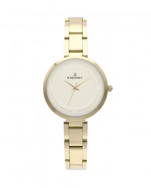 Женские часы Tatiana RA488205 со стальным и золотым ремешком , золотой Radiant