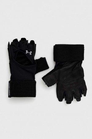 Перчатки для тяжелой атлетики , черный Under Armour