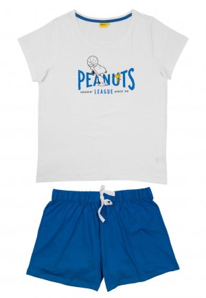 Комплект ночной одежды THE PEANUTS HOOPIN LEAGUE SET KURZARM , цвет weiß blau Snoopy