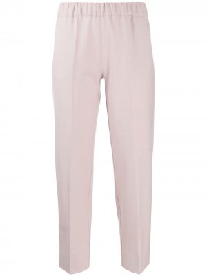 Укороченные зауженные брюки D.Exterior. Цвет: розовый