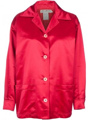 Куртка в стиле 80тых годов Guy Laroche Vintage. Цвет: красный