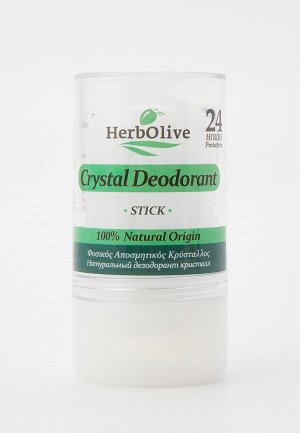 Дезодорант HerbOlive Кристалл натуральный стик 120г. Цвет: прозрачный