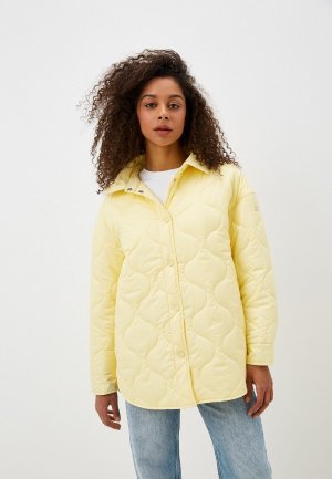 Куртка утепленная Conso Wear. Цвет: желтый