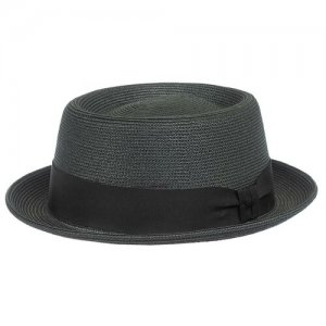Шляпа , размер 63, черный Bailey. Цвет: черный