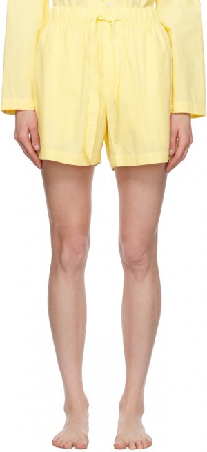 Желтые пижамные шорты на кулиске , цвет Lemonade Tekla