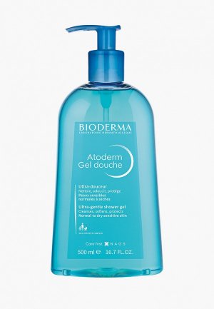 Гель для душа Bioderma Атодерм, 500 мл. Цвет: прозрачный