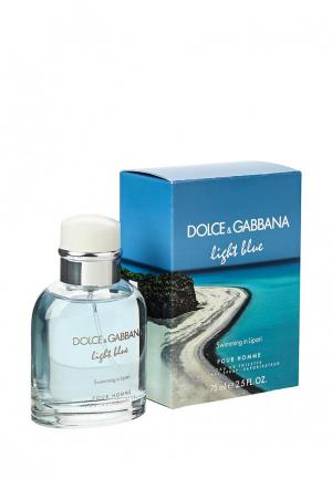 Туалетная вода Dolce&Gabbana Light Blue 15 Swimming in Lipari, 75 мл