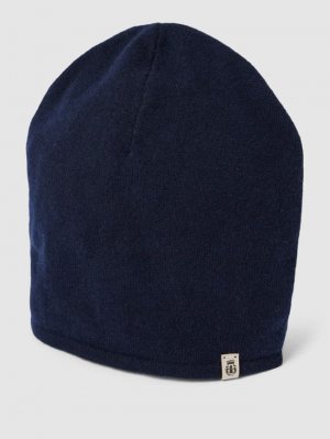 Кашемировая шапка с лейблом , темно-синий Roeckl