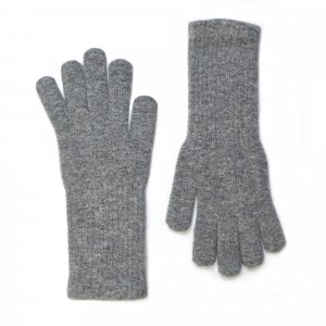 Перчатки Thomas Munz. Цвет: серый
