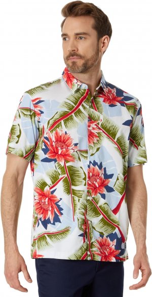 Винтажная гавайская рубашка с коротким рукавом , цвет Optic Banana Leaf Superdry
