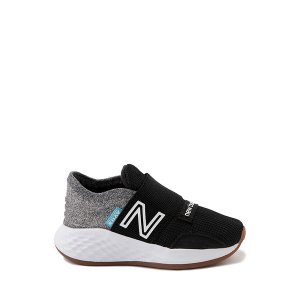 Спортивная обувь без шнуровки Fresh Foam Roav — для малышей, черный/светло-серый New Balance