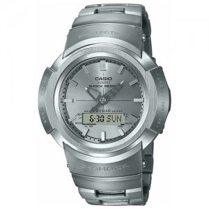 Наручные часы G-Shock AWM-500D-1A8, серебряный, черный CASIO. Цвет: серебристый