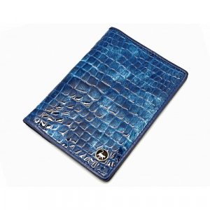 Документница для паспорта, синий Sergio Valentini. Цвет: синий