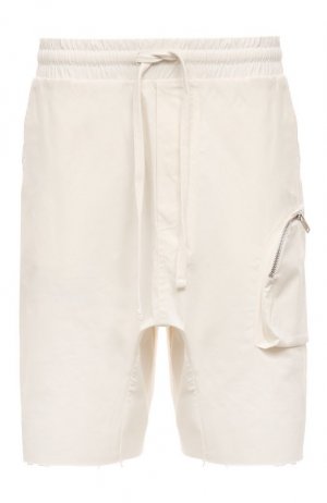 Хлопковые шорты Thom Krom. Цвет: кремовый
