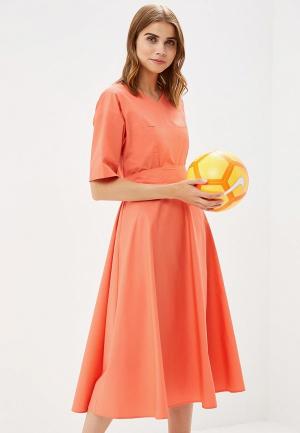 Платье Ofera. Цвет: оранжевый