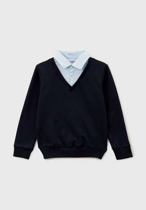 Пуловер Mark Formelle. Цвет: синий