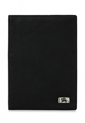 Обложка для документов Mano. Цвет: черный