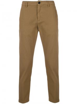 Классические брюки чинос Department 5. Цвет: коричневый