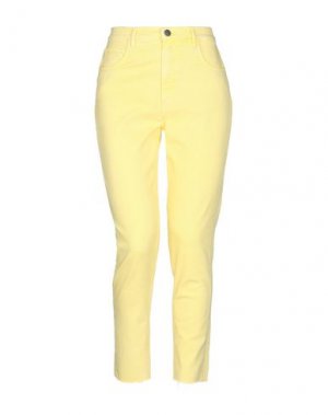 Джинсовые брюки M.I.H JEANS. Цвет: желтый