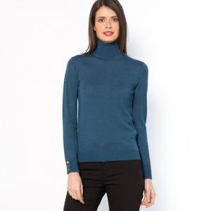 Пуловер, 100% шерсти R essentiel. Цвет: вишневый