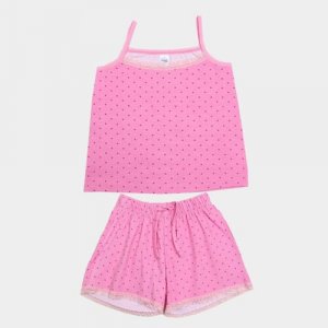 Пижама , размер 128, розовый BONITO KIDS. Цвет: розовый