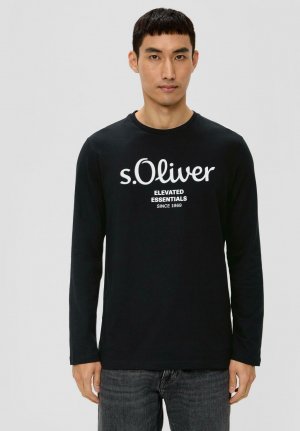 Рубашка с длинным рукавом , цвет schwarz s.Oliver