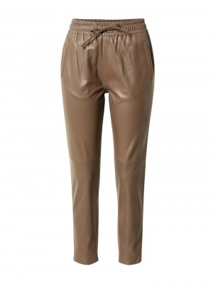 Узкие брюки GIFT, коричневый Oakwood