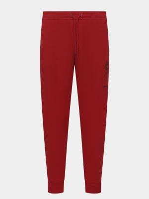 Спортивные брюки Armani Exchange. Цвет: красный