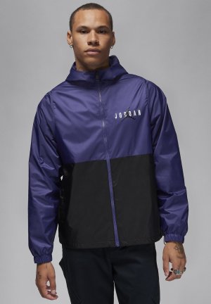 Спортивная куртка , небесно-фиолетовый черный Jordan