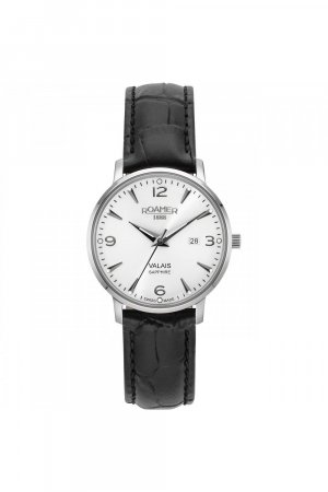 Роскошные аналоговые часы Valais Ladies из нержавеющей стали — 958844 41 14 05 , серебро Roamer