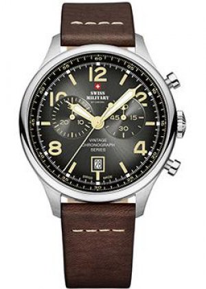 Швейцарские наручные мужские часы SM30192.04. Коллекция Vintage Swiss Military