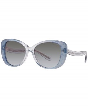 Женские солнцезащитные очки, hc8322 54 COACH, мульти Coach