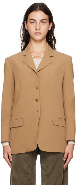 Светло-коричневый пиджак Saville Beaufille