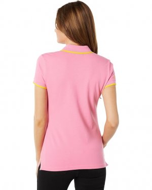 Поло U.S. POLO ASSN. Classic Stretch Pique Shirt, цвет New Pink