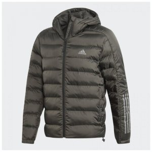 Куртка Adidas Itavic 3S 2.0 J Черный M Dz1410. Цвет: коричневый/зеленый