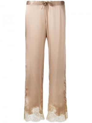 Пижамные брюки Gina Gilda & Pearl. Цвет: телесный