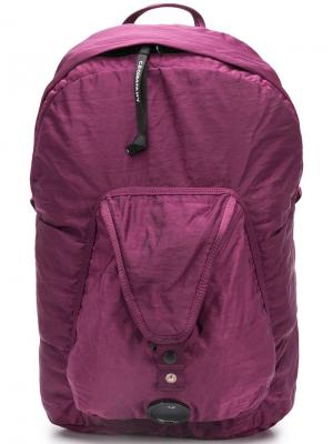 Рюкзак с карманом CP Company. Цвет: фиолетовый