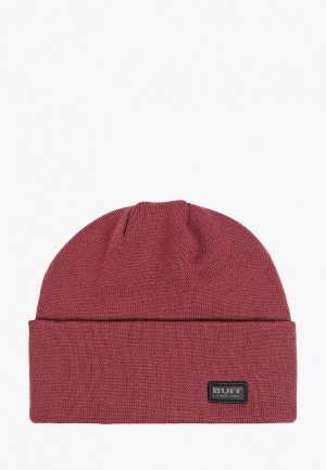 Шапка Buff Knitted Hat Niels. Цвет: бордовый