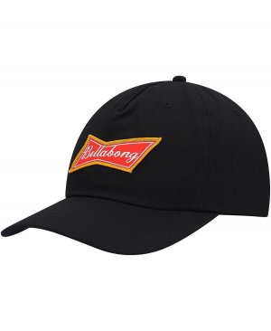 Мужская кепка Snapback с черным бантом из коллаборации Budweiser Billabong