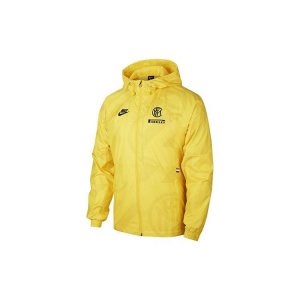 Inter Milan Casual Sport Hooded Jacket Men Outerwear Yellow CK0646-719 Nike