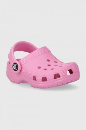 Детские тапочки LITTLES, розовый Crocs