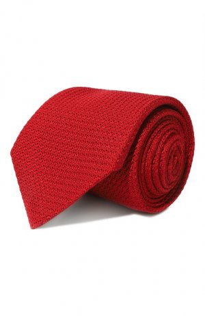 Шелковый галстук Lanvin. Цвет: красный