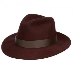 Шляпа федора BETMAR B1795H SAWYER, размер 56. Цвет: коричневый