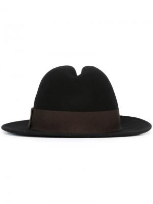 Фетровая шляпа Antonio Marras. Цвет: чёрный